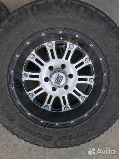 Колеса R18 XD series резиной Nitto