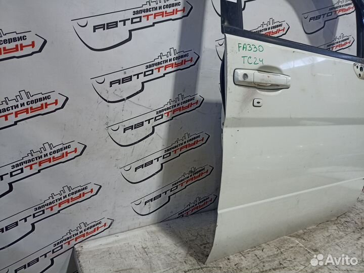 Дверь nissan serena PC24 PNC24 RC24 TC24 TNC24 VC24 VNC24 H01004N0MM передняя правая белый, QX1 FA33