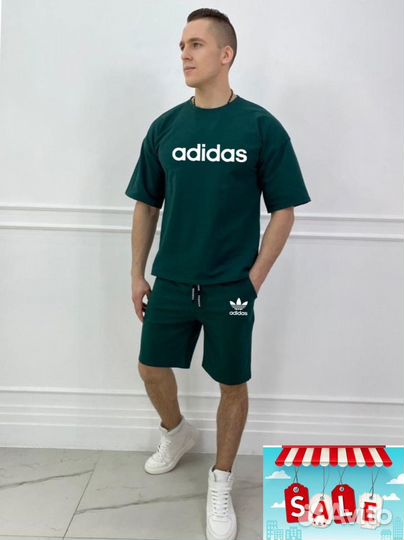 Спортивный костюм Adidas (Футболка+шорты)