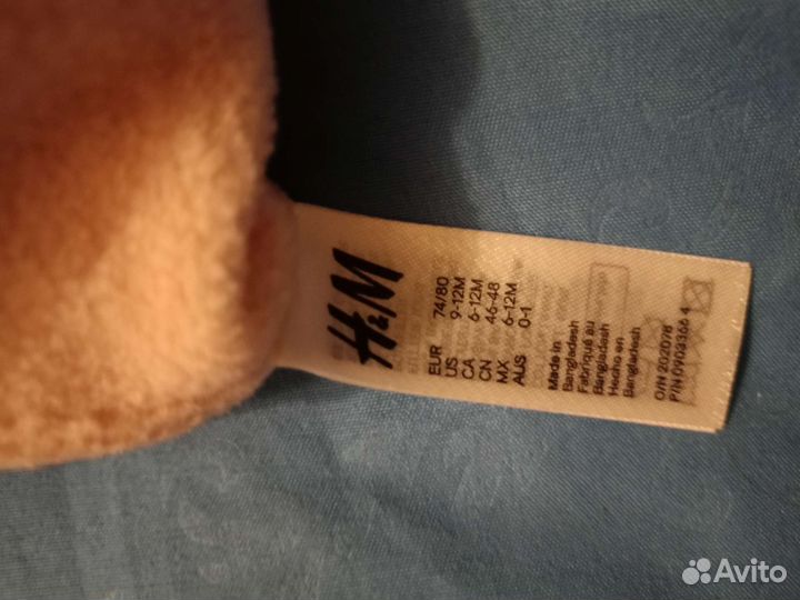 Детская шапка для девочки на осень/весну 74/80 р