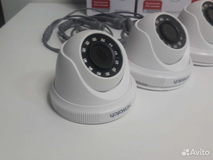 Комплект видеонаблюдения 2mp HiWatch 5 камер