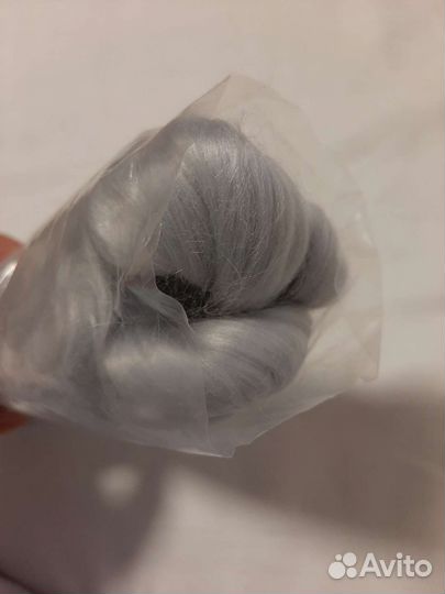 Шерсть меринос, шелк, иглы для валяния