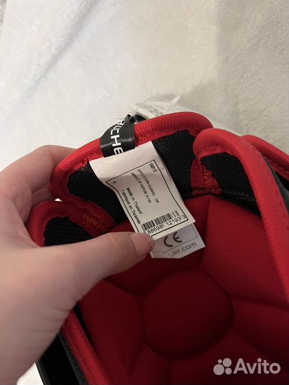 Щитки хоккейные bauer x700 14 размер (36 см)