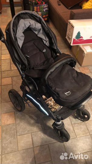 Коляска Teutonia Be You Elite 2в1 экокожа + конвер