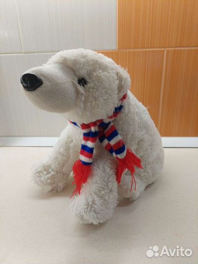 Медведь Умка-внутри мешок для подарка на нг