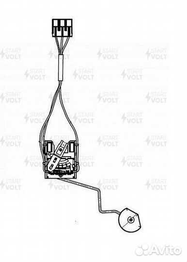 Датчик уровня топлива для а/м Renault Duster (10)