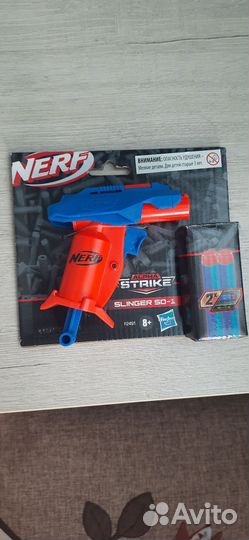 Новый Детский пистолет nerf alpha strike