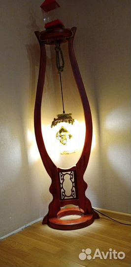 Напольный торшер в восточном стиле