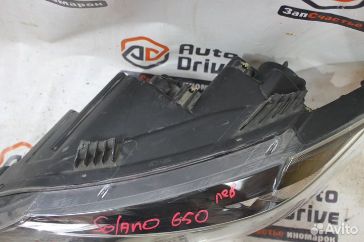 Lifan Solano 650 фара левая