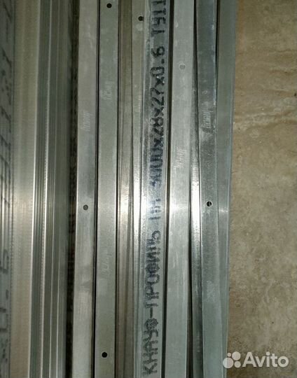 Профиль кнауф 60х27 и 27х28