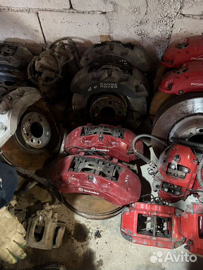 Суппорта range rover sport L320 всборе 2011