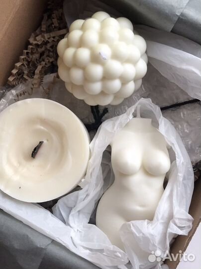 Свечи натуральные в интерьер