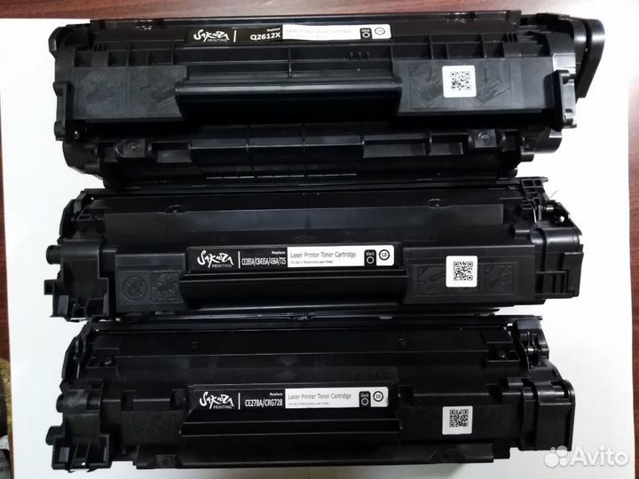 Заправка картриджей, продажа расходных материалов