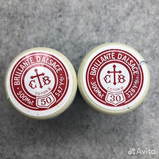 Хлопковые винтажные нитки фирмы DMC