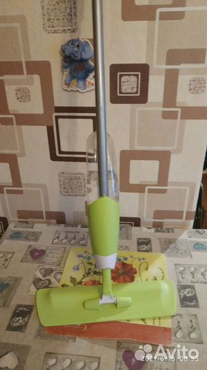 Швабра с распылителем