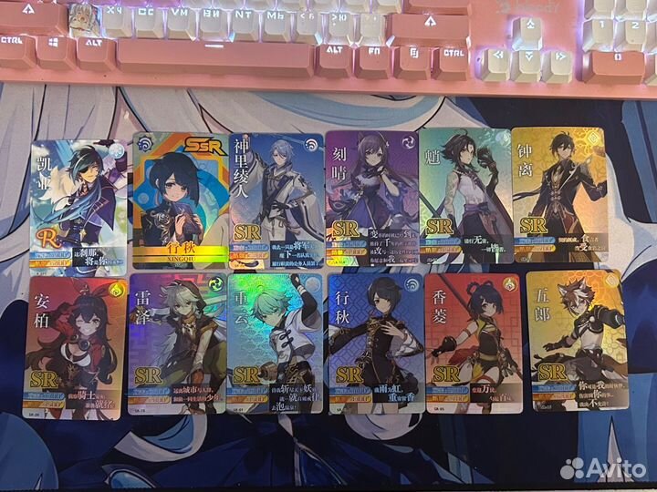 Genshin impact карточки