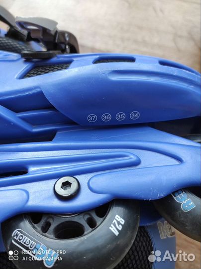 Роликовые коньки детские раздвижные