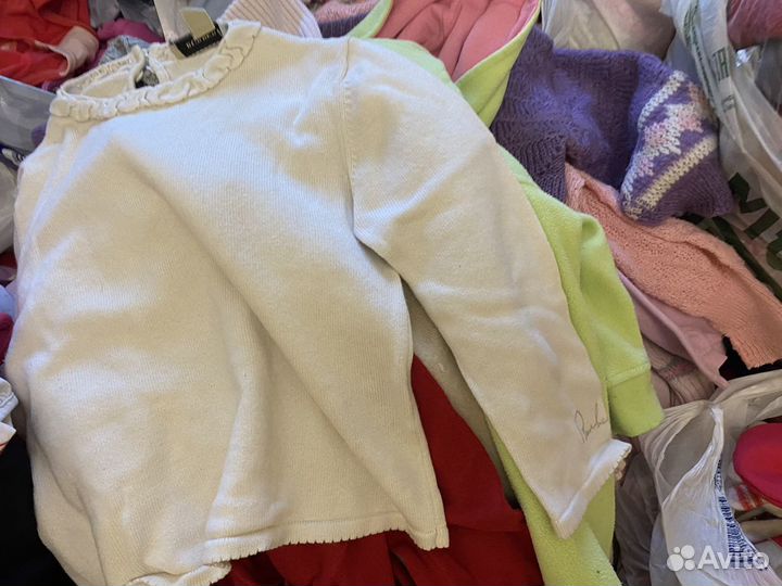 Пакет одежды на девочку платье куртка юбка лосины