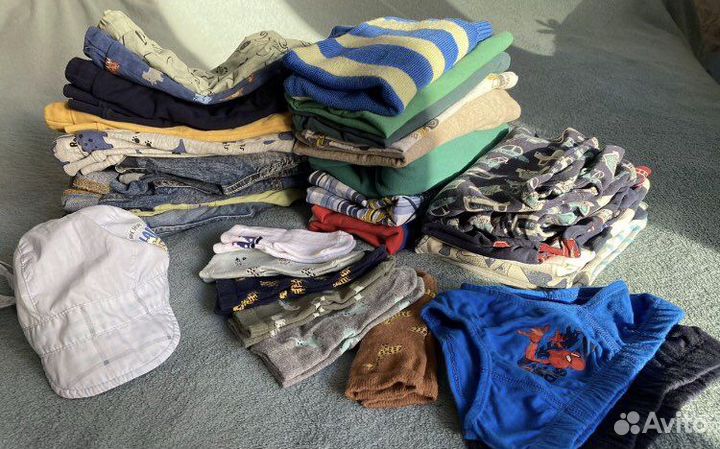 Пакет брендовых вещей на мальчика 1.5-3года