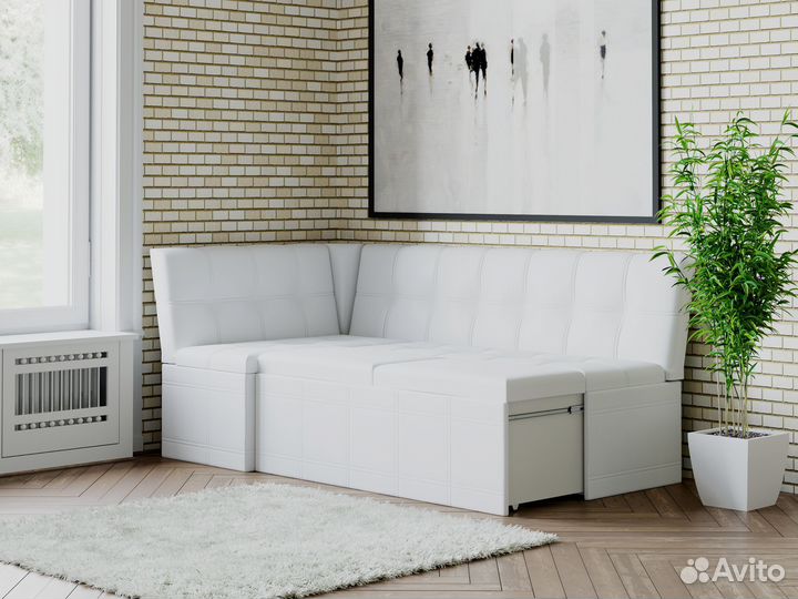 Кухонный угловой диван со спальным местом