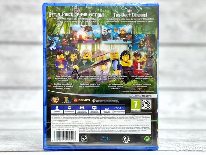Lego Ниндзяго Ninjago (PS4) NEW
