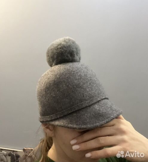Шапка шляпка берет