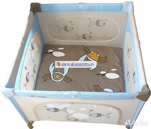 Манеж-кровать Jetem Quadro