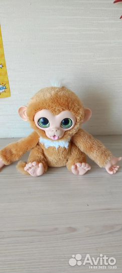 Интерактивная игрушка Обезьянка