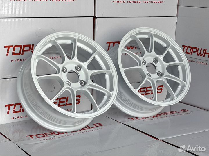 Диски SRL DQ011 15 6.5J +35 4x100 вес 4.8kg White