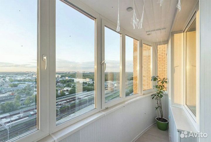 Окна на балкон лоджию