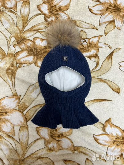 Шапка шлем зимняя для мальчика