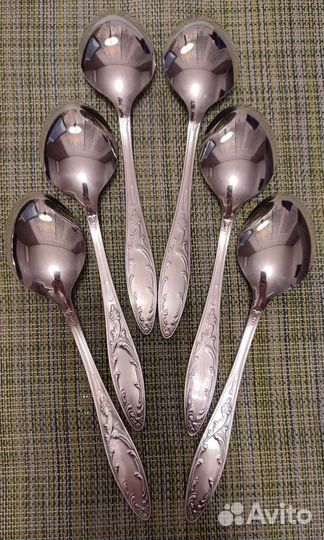 Набор столовых приборов мельхиор СССР новый