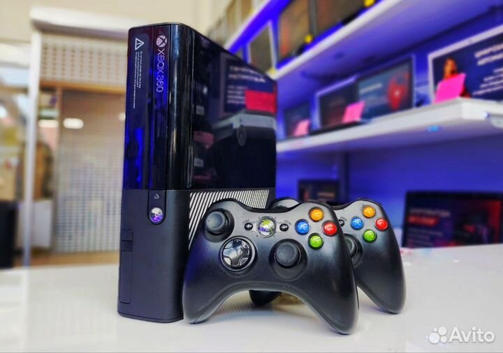 Игровая приставка Xbox 360 320 гб + 2 геймпада + и
