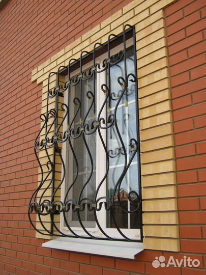 Решётки на окна, лоджии, балконы любого размера