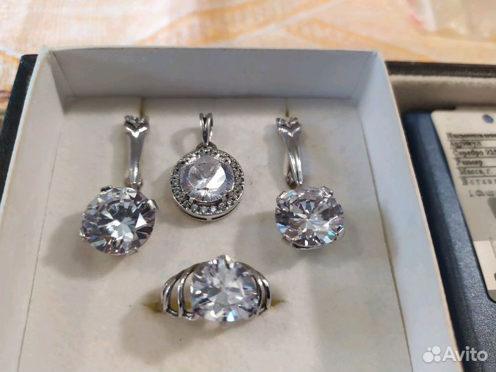 Набор из серебра 925 пробы