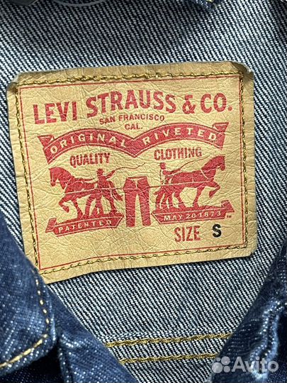 Джинсовая куртка Levis Type 3