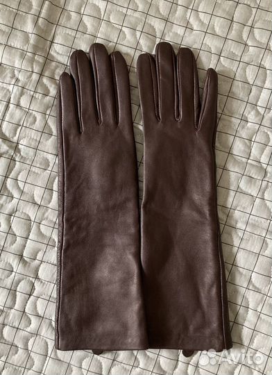 Перчатки кожаные Zara