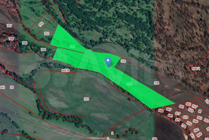 Участок 8 га (СНТ, ДНП)