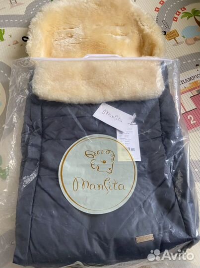 Конверт в коляску меховой Mansita Тоскана