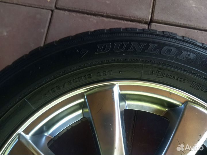 Колеса в сборе на литых дисках 195.60.15