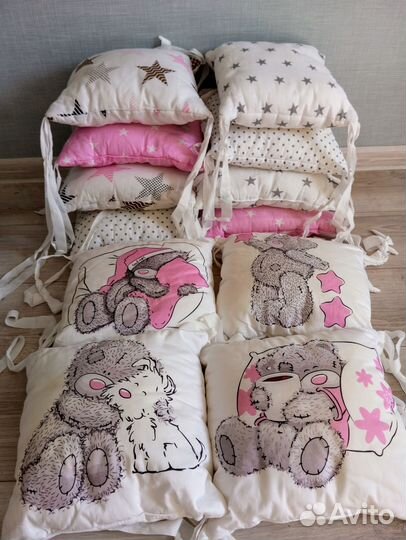 Бортики в кроватку