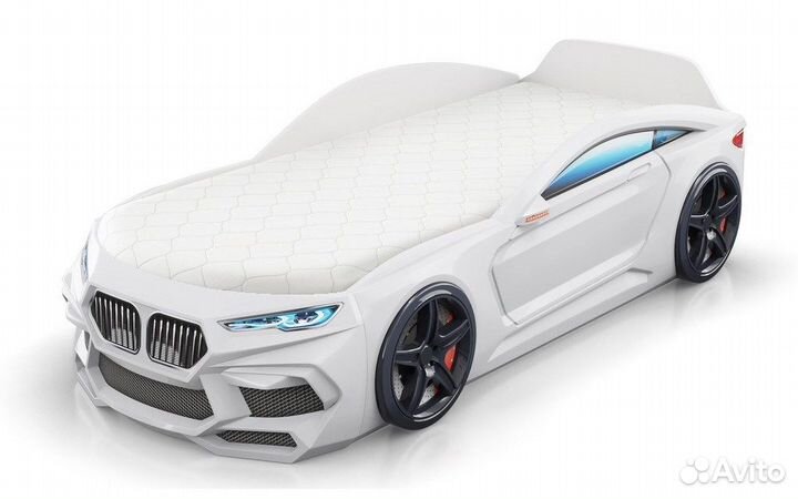 Объемная 3D кровать-машина Romeo