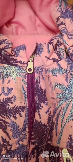 Зимний комбинезон для девочки 98