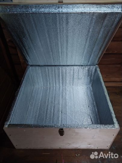 Термо ящик деревянный