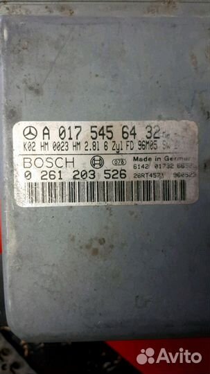 Блок управления двигателем мерседес W124 W202