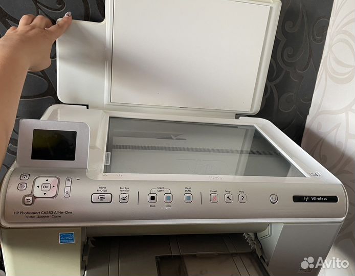 Принтер HP Photosmart C6383, цветной