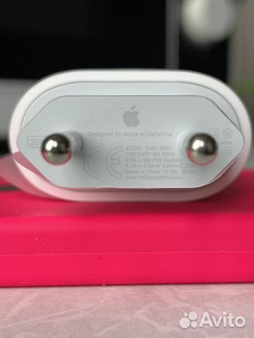 Зарядка на iPhone 20w Оригинал