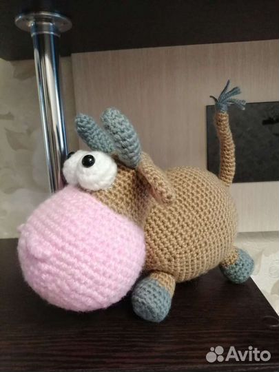 Бычок ручной ручной работы 19 см