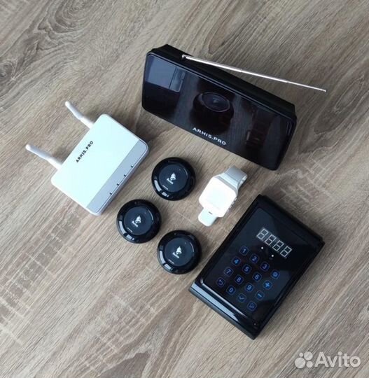 Кнопка вызова официанта, персонала беспроводная