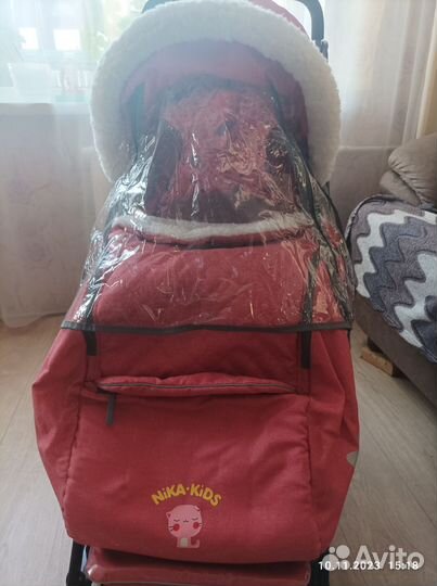 Санки коляска ника 7 3